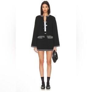 3 PIECE SET Revolve Sndys Daphne Cardigan/Beverly Mini Skirt / Tank Matching Set